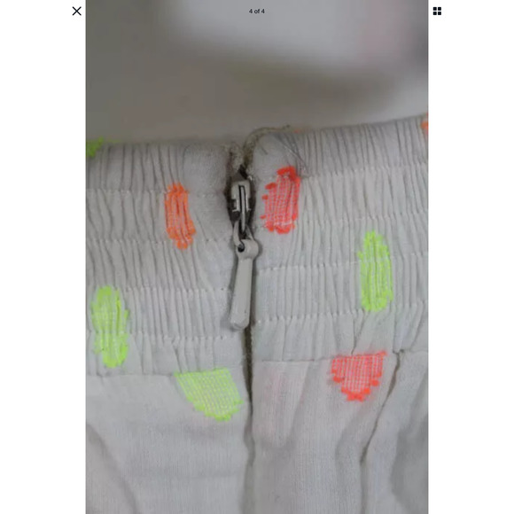 Corley Multicolored Playsuit Cut Out Scoop - Picture 4 of 4